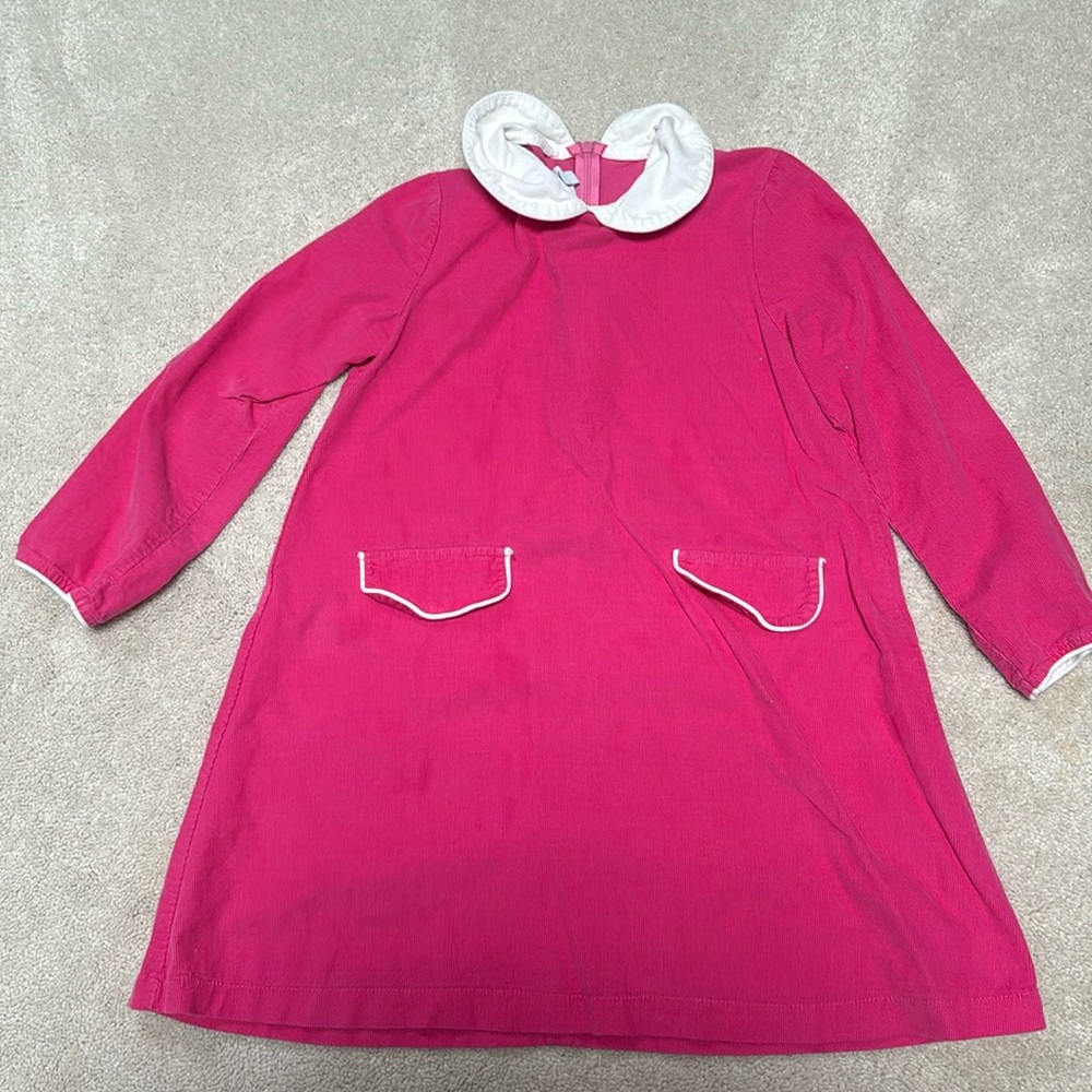 Bella Bliss pink corduroy dress